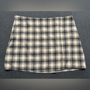 Plaid Mini Skirt